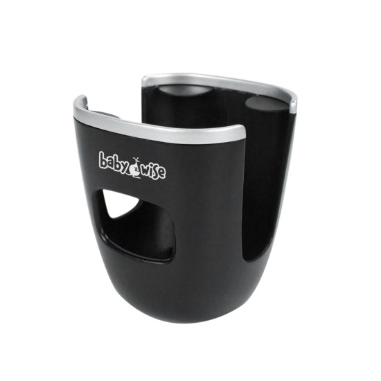 Babywise Ποτηροθήκη Καροτσιού Universal Μαύρο BW8990