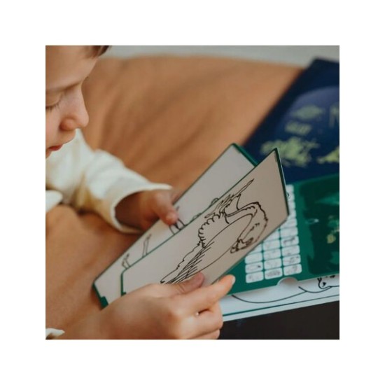 KIDYWOLF 60 κάρτες για τα Mini Tablet ζωγραφικής με θέμα "Animals Around the World" & "Oceans and Pirates" KDW-182365