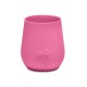 Ezpz εκπαιδευτικό σετ Φαγητού "Tiny" από Σιλικόνη Pink 4τμχ για 4+ μηνών FD-P7424U