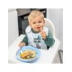 BabyOno Σαλιάρα Βαμβακερή - Αδιάβροχη 6m+ Ρακούν Γκρι BN832/03	