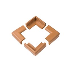 BabyOno Αφρώδη Προστατευτικά Γωνιών Καφέ 4τμχ BN949Brown