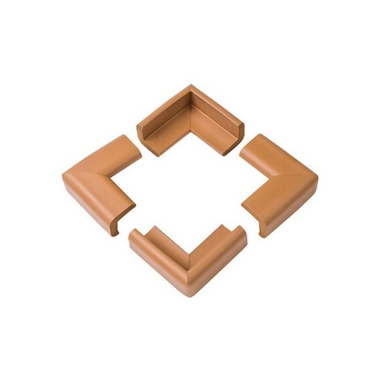 BabyOno Αφρώδη Προστατευτικά Γωνιών Καφέ 4τμχ BN949Brown