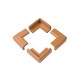 BabyOno Αφρώδη Προστατευτικά Γωνιών Καφέ 4τμχ BN949Brown