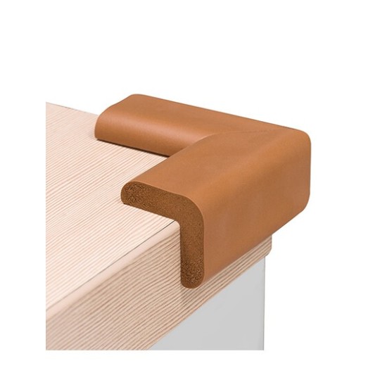 BabyOno Αφρώδη Προστατευτικά Γωνιών Καφέ 4τμχ BN949Brown