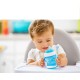 Munchkin Εκπαιδευτικό Ποτηράκι Gentle First Cup με Λαβές Μπλε για 4m+ 118ml 12549