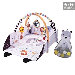 Bebe Stars Βρεφικό Γυμναστήριο Δραστηριοτήτων με 30 χρωματιστές μπάλες Tepee 100-195