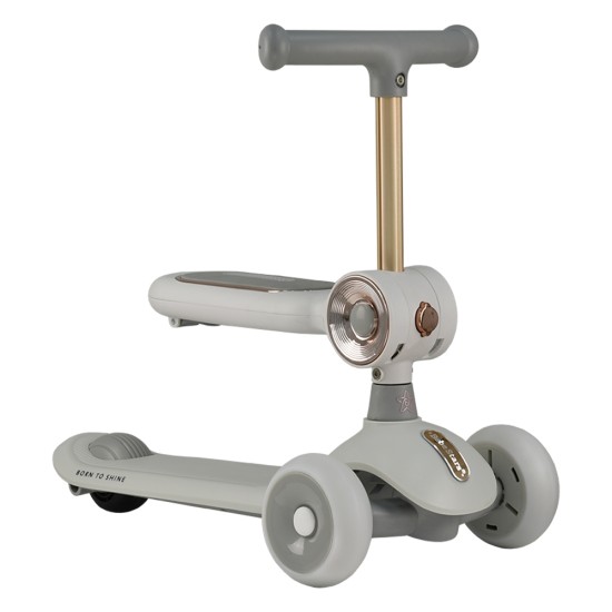 Bebe Stars Παιδικό Πατίνι X-Ride 3 in 1 Grey 672-186