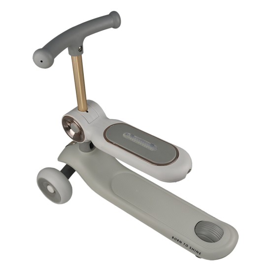 Bebe Stars Παιδικό Πατίνι X-Ride 3 in 1 Grey 672-186