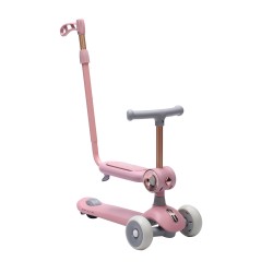 Bebe Stars Παιδικό Πατίνι X-Ride 3 in 1 Pink 672-185
