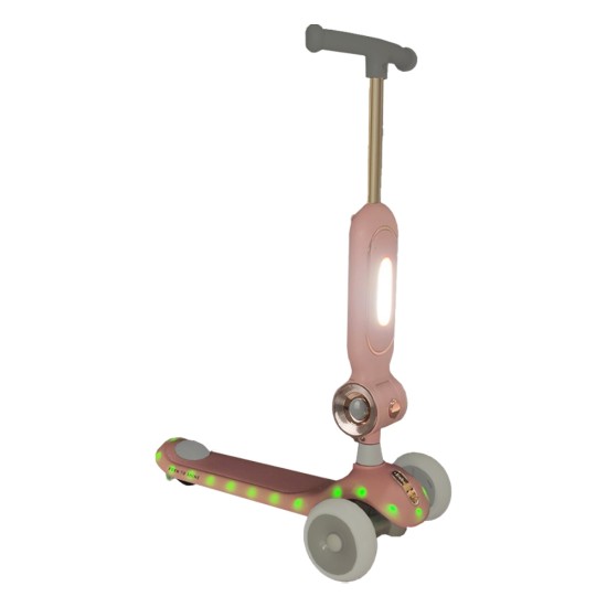 Bebe Stars Παιδικό Πατίνι X-Ride 3 in 1 Pink 672-185