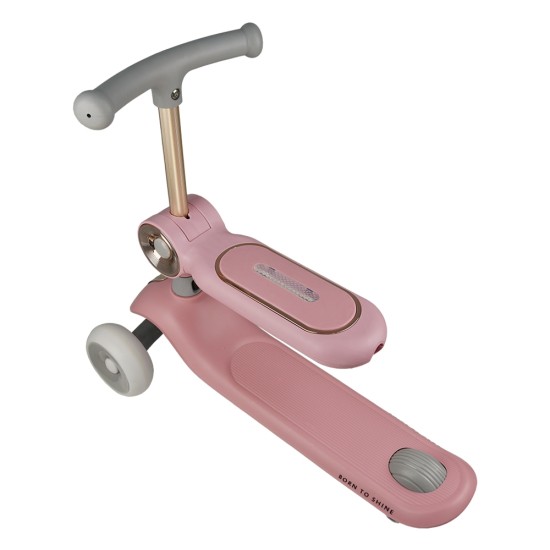 Bebe Stars Παιδικό Πατίνι X-Ride 3 in 1 Pink 672-185
