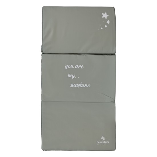 Bebe Stars Στρώμα για Παρκοκρέβατο Grey 750-184