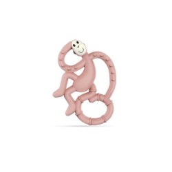 Matchstick Monkey Μασητικό Οδοντοφυΐας "Dancing Monkey" από Καουτσούκ Dusty Pink 24170