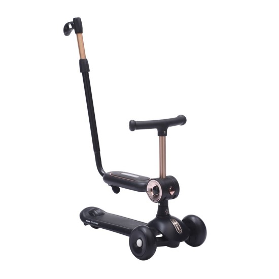 Bebe Stars Παιδικό Πατίνι X-Ride 3 in 1 Black 672-188