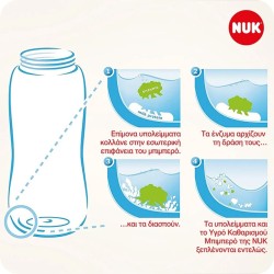 Nuk Υγρό Καθαρισμού για Μπιμπερό 500ml 10751560