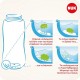 Nuk Υγρό Καθαρισμού για Μπιμπερό 500ml 10751560