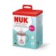 NUK Perfect Match Εκπαιδευτικό Ποτήρι με Καλαμάκι Σιλικόνης 8m+, 150ml Pink Bear 10215402