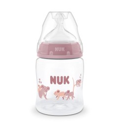 NUK First Choice Μπιμπερό Πλαστικό 150ml με θηλή σιλικόνης 0m+ Koala Pink 10215416